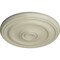 Ekena Millwork Devon Ceiling Medallion (Fits Canopies up to 3 5/8"), Hand-Painted Clear Yellow, 15 3/4"OD x 1 1/2"P CM15DECYF - alternate 3